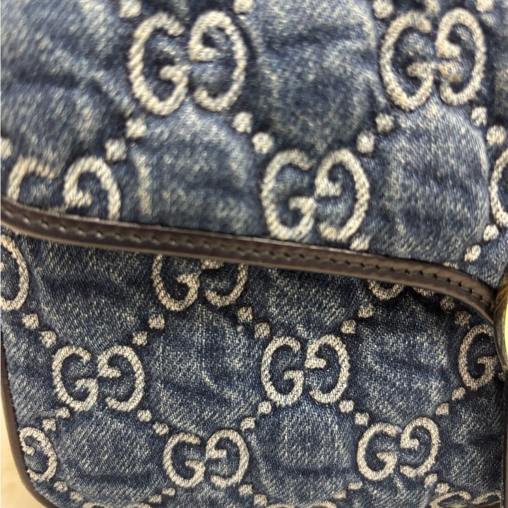 Gucci GG MARMONT SMALL SHOULDER BAG *Perfect for Summer* - Picture 5 of 13